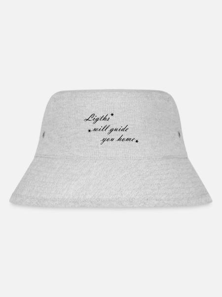 Lights - Stanley/Stella recycelter Bucket Hat - Grau meliert