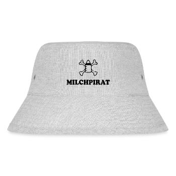 Schwangerschaft Babyparty Babyshower Boy Girl - Stanley/Stella recycelter Bucket Hat - Grau meliert - Vorne