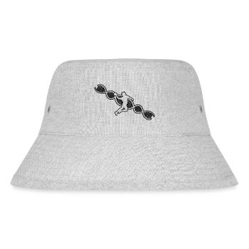 Handballspieler Handballfan Handball Handballteam - Stanley/Stella recycelter Bucket Hat - Grau meliert - Vorne
