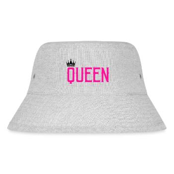 queen - Stanley/Stella Recycled Bucket Hat - heather grey - Front