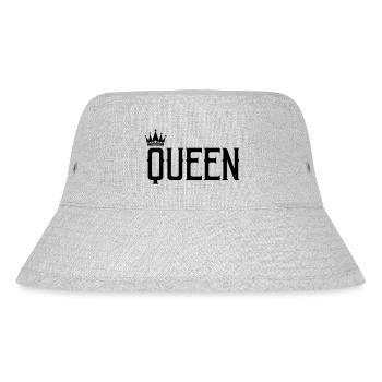 queen - Stanley/Stella Recycled Bucket Hat - heather grey - Front