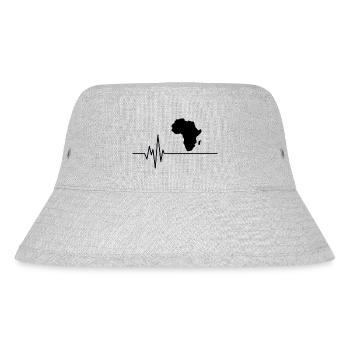 Africa Love - Stanley/Stella Recycled Bucket Hat - heather grey - Front