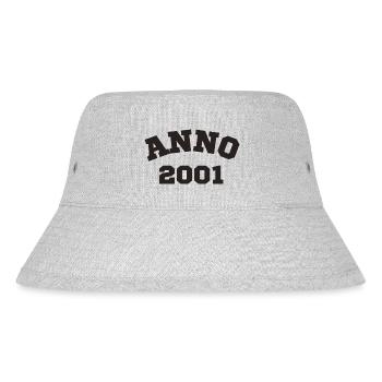 Anno 2001 Birthday Year of birth - Stanley/Stella Recycled Bucket Hat - heather grey - Front