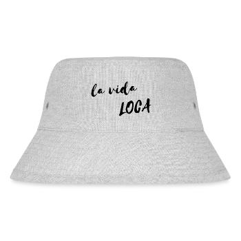 Vida Loca - Wild Life Citation Espagnole Design - Bob recyclé Stanley/Stella - gris chiné - Devant