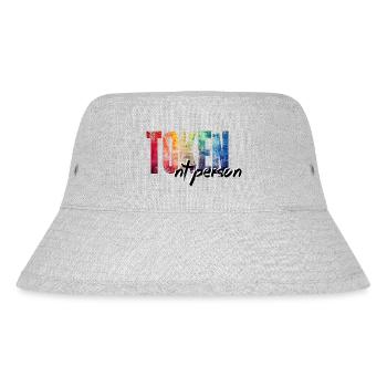 Einer ist immer neurotypisch: Die Token NT-Person! - Stanley/Stella recycelter Bucket Hat - Grau meliert - Vorne