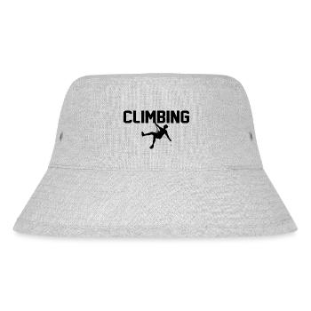 Climbing - Stanley/Stella Recycled Bucket Hat - heather grey - Front