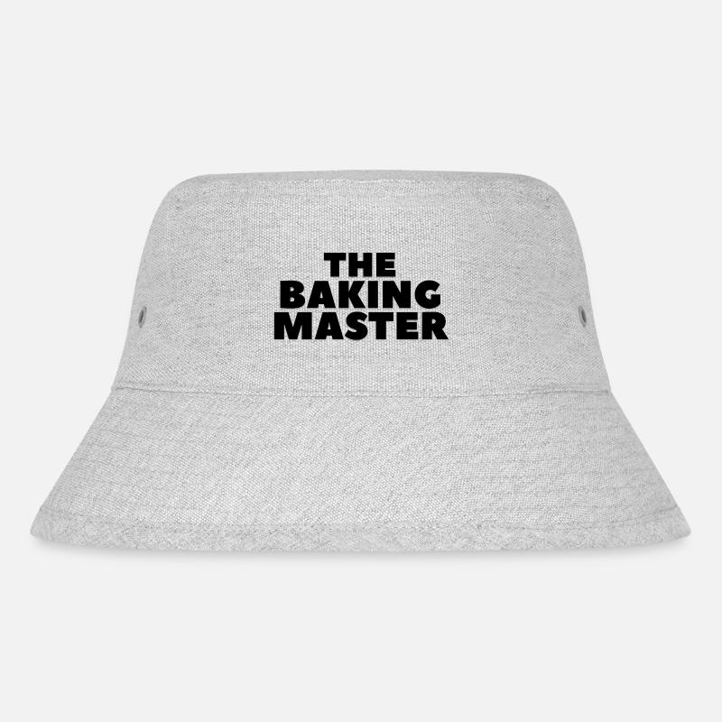 Baking Masterclass Merch - Stanley/Stella recycelter Bucket Hat - Grau meliert