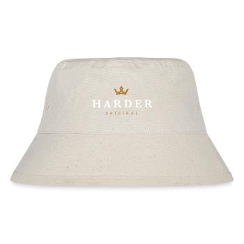 Harder Original Familienlogo - Stanley/Stella recycelter Bucket Hat - Naturweiß - Vorne