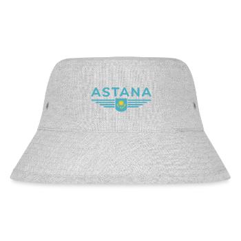 Astana Design – Modernité et tradition - Bob recyclé Stanley/Stella - gris chiné - Devant
