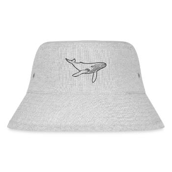 Wal - Stanley/Stella recycelter Bucket Hat - Grau meliert - Vorne