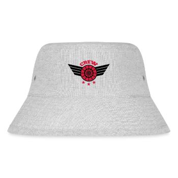 Sailor Crew - Stanley/Stella recycelter Bucket Hat - Grau meliert - Vorne