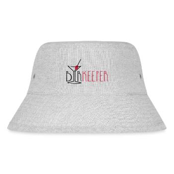 barkeeper (cocktail glass, 2c) - Stanley/Stella recycelter Bucket Hat - Grau meliert - Vorne