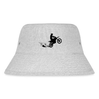 Moto Cross Dirt Bike - Bob recyclé Stanley/Stella - gris chiné - Devant