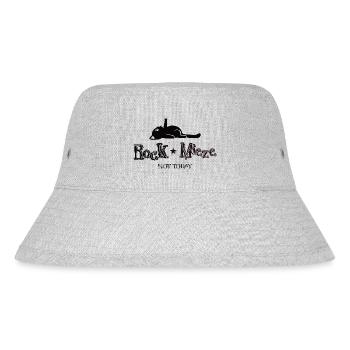 Rock Mieze, Hardrock, Katze, Katzenmama Geschenk - Stanley/Stella recycelter Bucket Hat - Grau meliert - Vorne