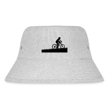 Biking Running Marathon Triathlon Bike - Stanley/Stella Recycled Bucket Hat - heather grey - Front