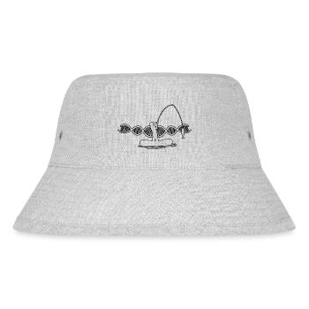 Fishing Fishing Fishing Fishing Fishing Hooks - Stanley/Stella Recycled Bucket Hat - heather grey - Front