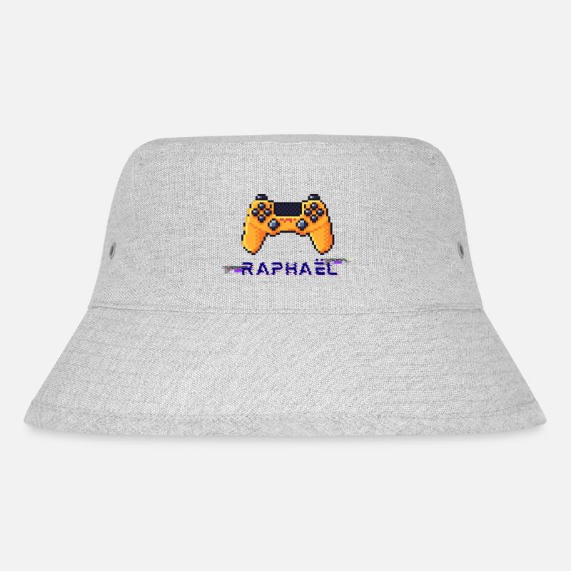 Raphaël - Stanley/Stella recycelter Bucket Hat - Grau meliert
