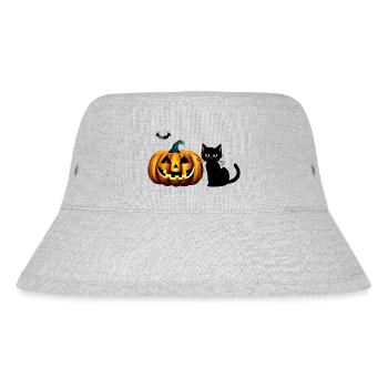 Pumpkin Costume Halloween Gift Pumpkin Pumpkins - Stanley/Stella Recycled Bucket Hat - heather grey - Front
