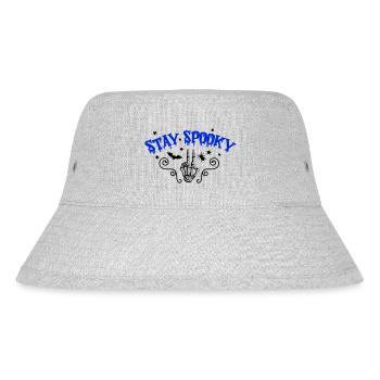 stay spooky - Stanley/Stella recycelter Bucket Hat - Grau meliert - Vorne