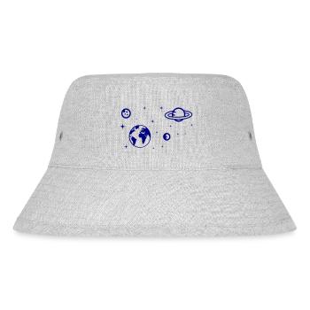universe - Stanley/Stella Recycled Bucket Hat - heather grey - Front