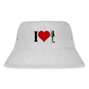 I ♥️ MUSIQUE | J’aime chanter - Bob recyclé Stanley/Stella - gris chiné - Devant