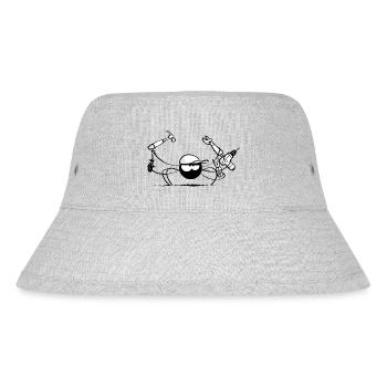 Beth the Spider - The DIY - Stanley/Stella Recycled Bucket Hat - heather grey - Front