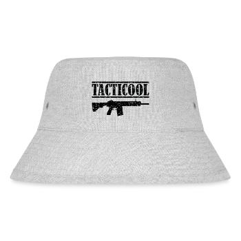 Tacticool Club - Stanley/Stella recycelter Bucket Hat - Grau meliert - Vorne