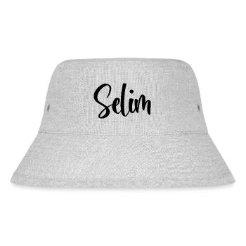 Name - Selim - Stanley/Stella Recycled Bucket Hat - heather grey - Front