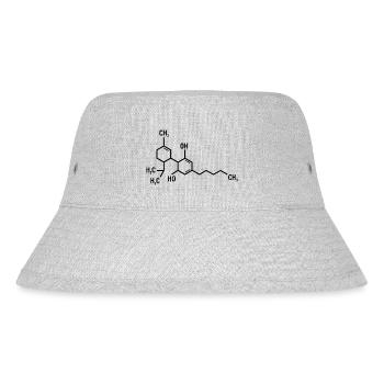 420 - Stanley/Stella recycelter Bucket Hat - Grau meliert - Vorne