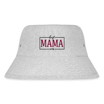 The best mom - Stanley/Stella Recycled Bucket Hat - heather grey - Front