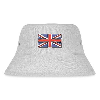 Brique Union Jack - Bob recyclé Stanley/Stella - gris chiné - Devant