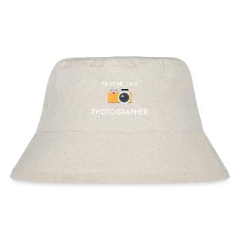 Trust Me I'm a Photographer - Stanley/Stella Recycled Bucket Hat - natural - Front