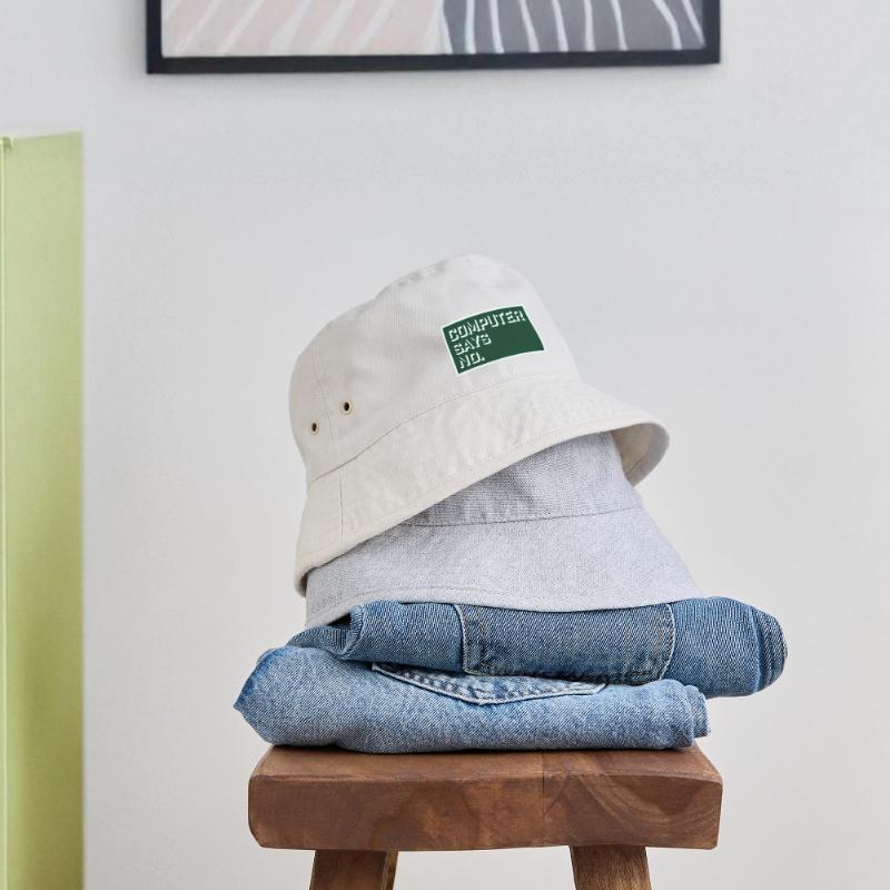 Computer Says No Lustig Programmierer Nerd Technik Stanley/Stella recycelter Bucket Hat