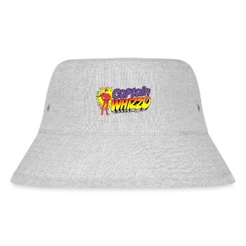 Captain Whizzo - Stanley/Stella Recycled Bucket Hat - heather grey - Front