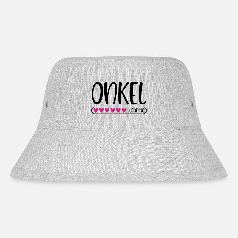 Onkel loading - Stanley/Stella recycelter Bucket Hat - Grau meliert