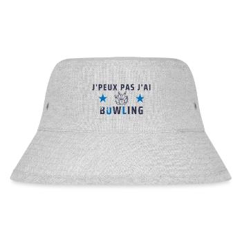 j peux pas j a bowling - Bob recyclé Stanley/Stella - gris chiné - Devant