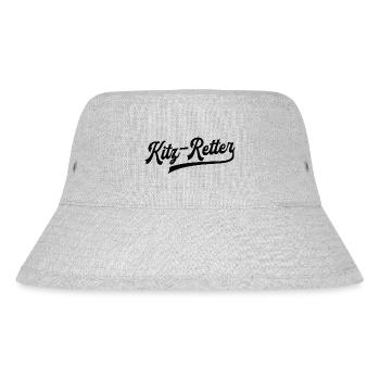 Kitz Retter Kitzrettung Kitze Retten Rehe Rehkitz - Stanley/Stella recycelter Bucket Hat - Grau meliert - Vorne