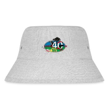 landes40.fr - Stanley/Stella recycelter Bucket Hat - Grau meliert - Vorne
