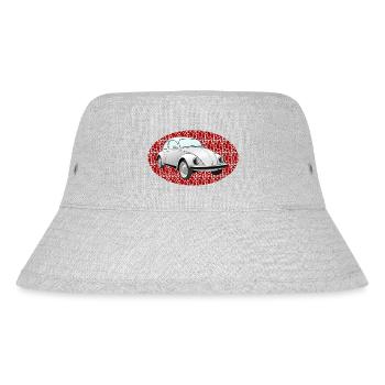 ladybug - Stanley/Stella Recycled Bucket Hat - heather grey - Front