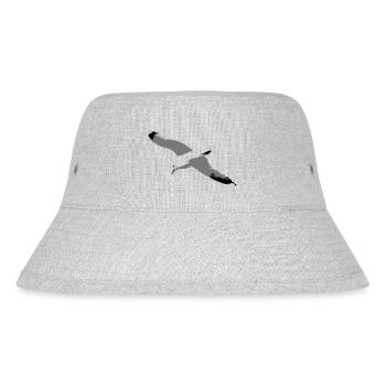 Seagull - Stanley/Stella Recycled Bucket Hat - heather grey - Front