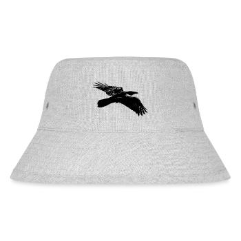 Rabe - Stanley/Stella recycelter Bucket Hat - Grau meliert - Vorne