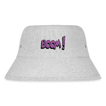 Boom - Stanley/Stella recycelter Bucket Hat - Grau meliert - Vorne
