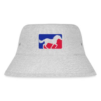 Cheval Rouge Bleu Sport - Bob recyclé Stanley/Stella - gris chiné - Devant