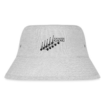 E-Scooter E-Roller Scooter - Stanley/Stella recycelter Bucket Hat - Grau meliert - Vorne