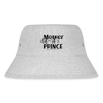 Mother Of A Prince - Stanley/Stella recycelter Bucket Hat - Grau meliert - Vorne