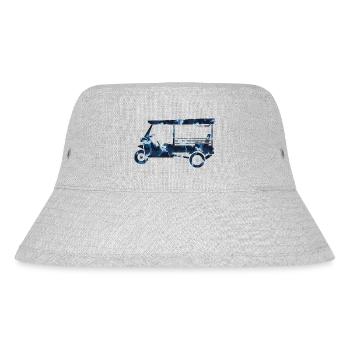 Tarnung Tuk-Tuk Marine - Stanley/Stella recycelter Bucket Hat - Grau meliert - Vorne
