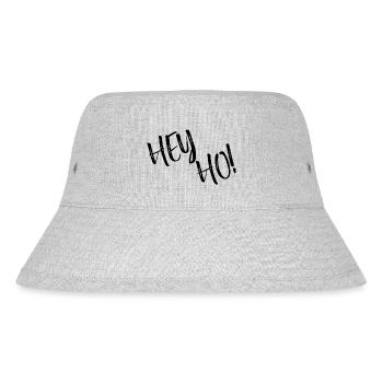 Lyrics - Hooray - Stanley/Stella recycelter Bucket Hat - Grau meliert - Vorne
