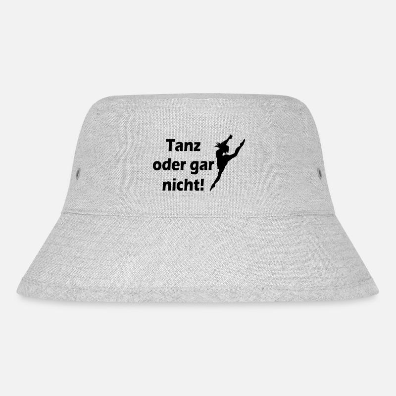 Dancing Dance Music - Stanley/Stella recycelter Bucket Hat - Grau meliert