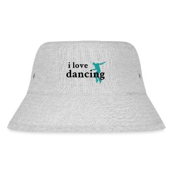 Dancing Dance Music - Stanley/Stella Recycled Bucket Hat - heather grey - Front