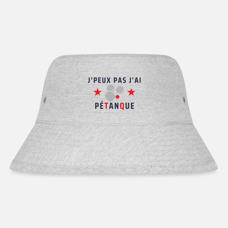 J Peux Pas j ai Pétanque - Bob recyclé Stanley/Stella - gris chiné